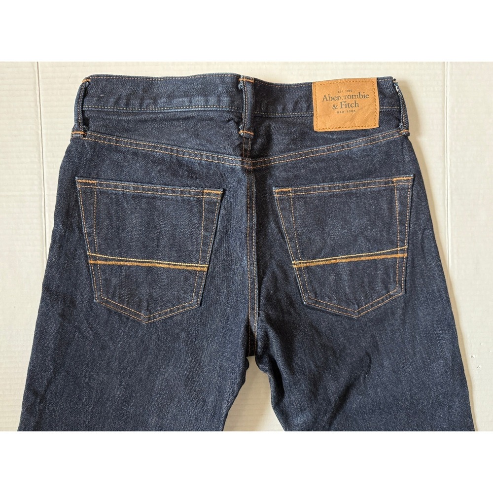 ABERCROMBIE & FITCH - Men's Slim Straight Denim Blue Jeans - Size 29x32